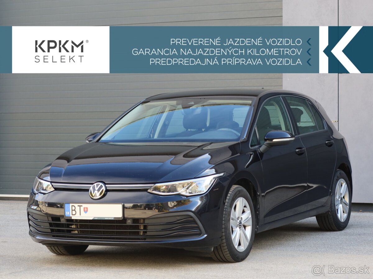 VW Golf Life 1.5 TSI,ako nové kúp.v SR, od.DPH, 1.majiteľ