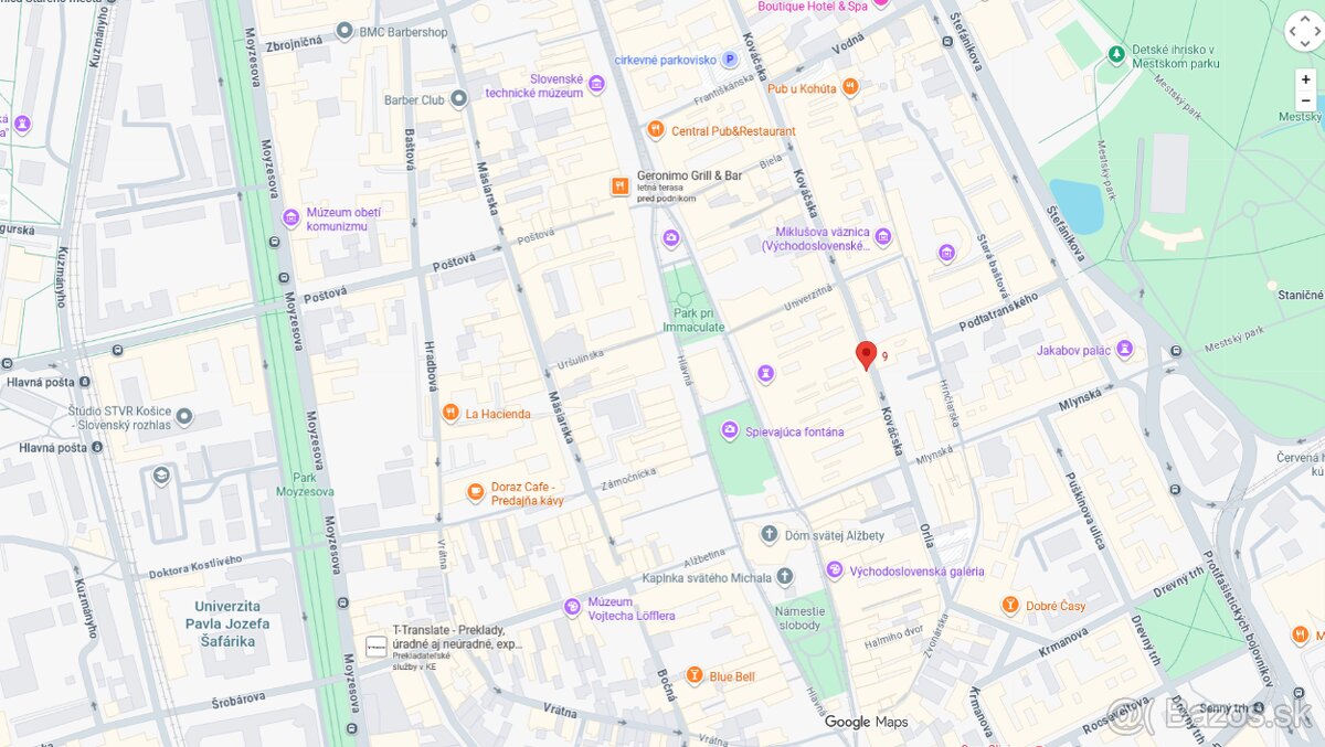 Nadštandard zariad.byt centrum Košíc po rekonštrukcii