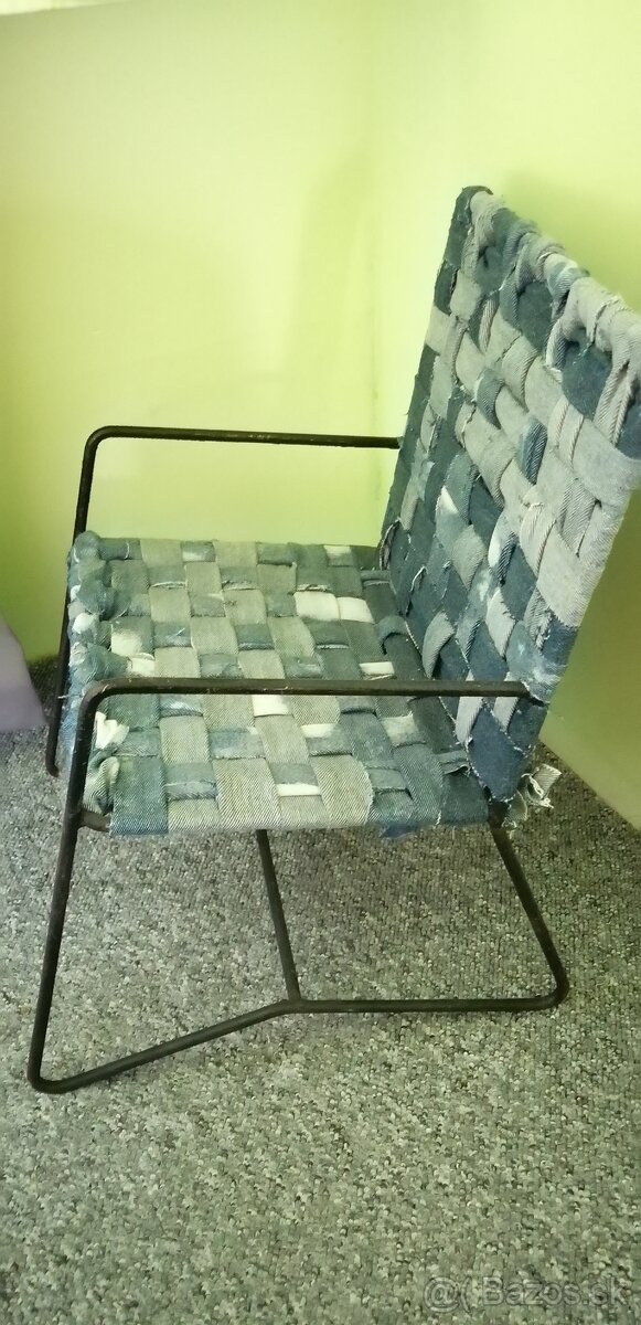 Retro detská stolička