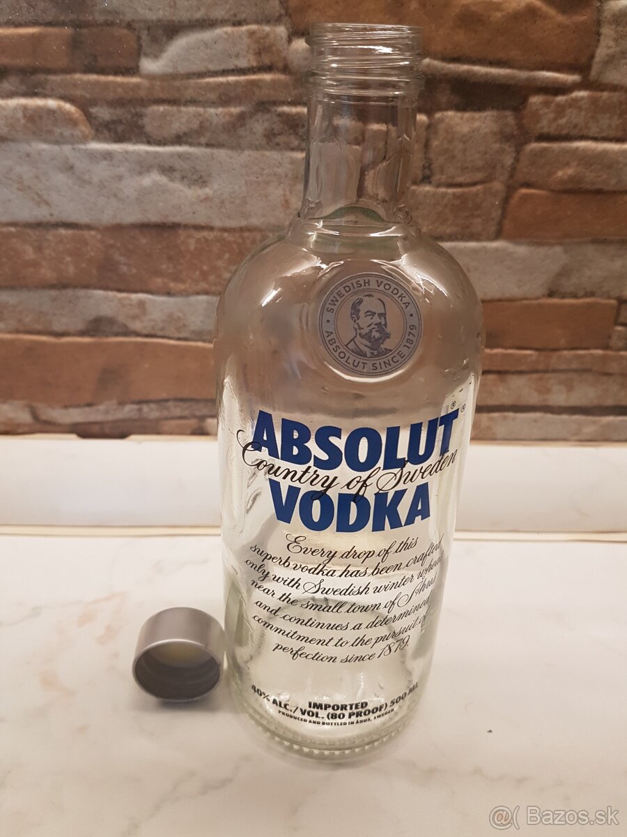 Absolut Vodka 0,5 Litrov