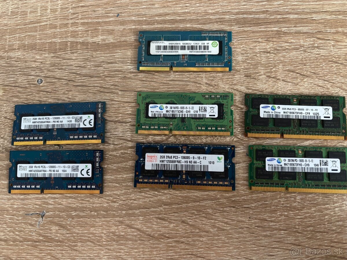 PAMÄTE RAM DDR3 PC3 A PC3L
