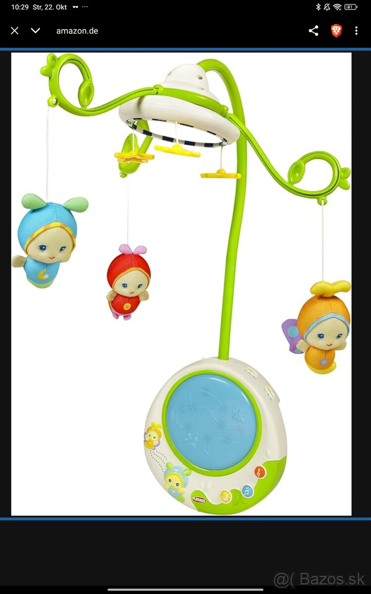 Kolotoč nad postieľku Playskool