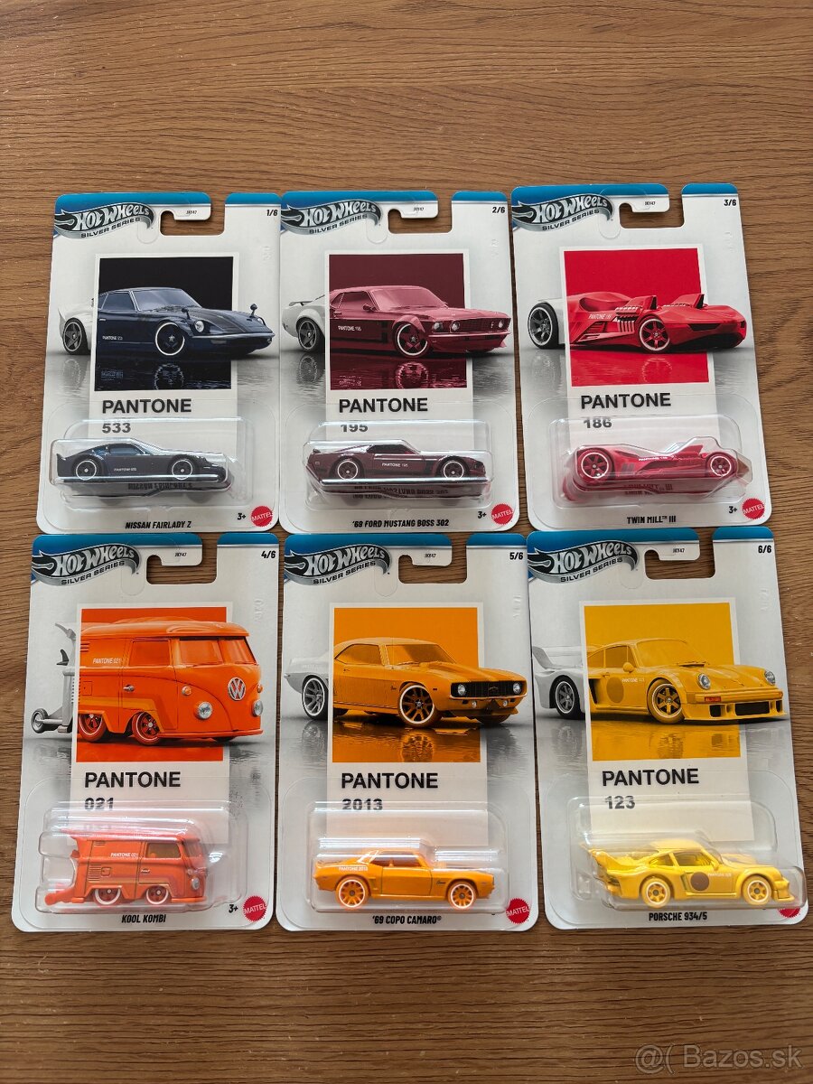 Hot Wheels Pantone