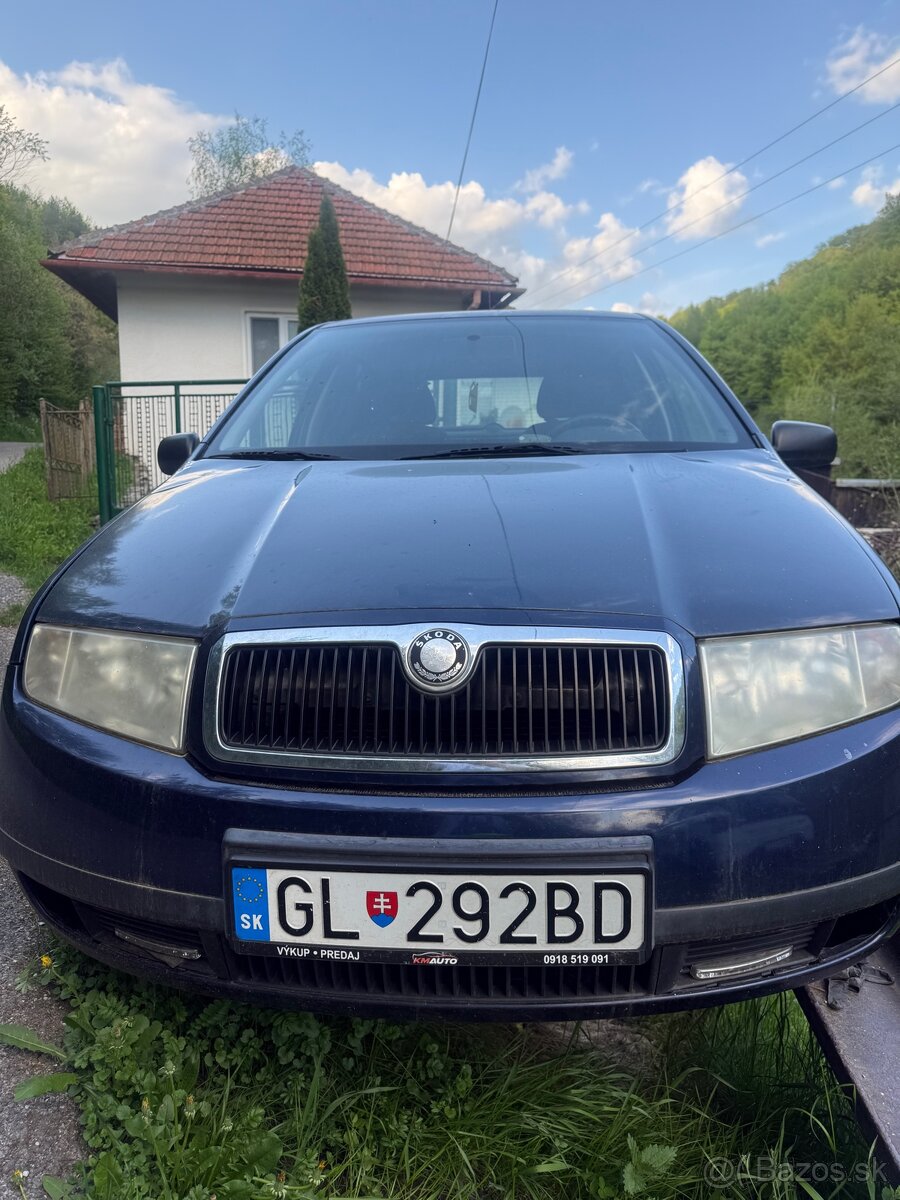 Škoda fabia 1,4 MPI + LPG