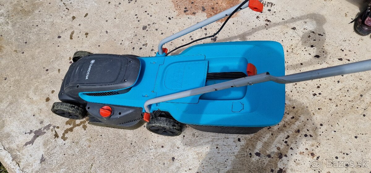 Predám elektrickú kosačku GARDENA 100% stave