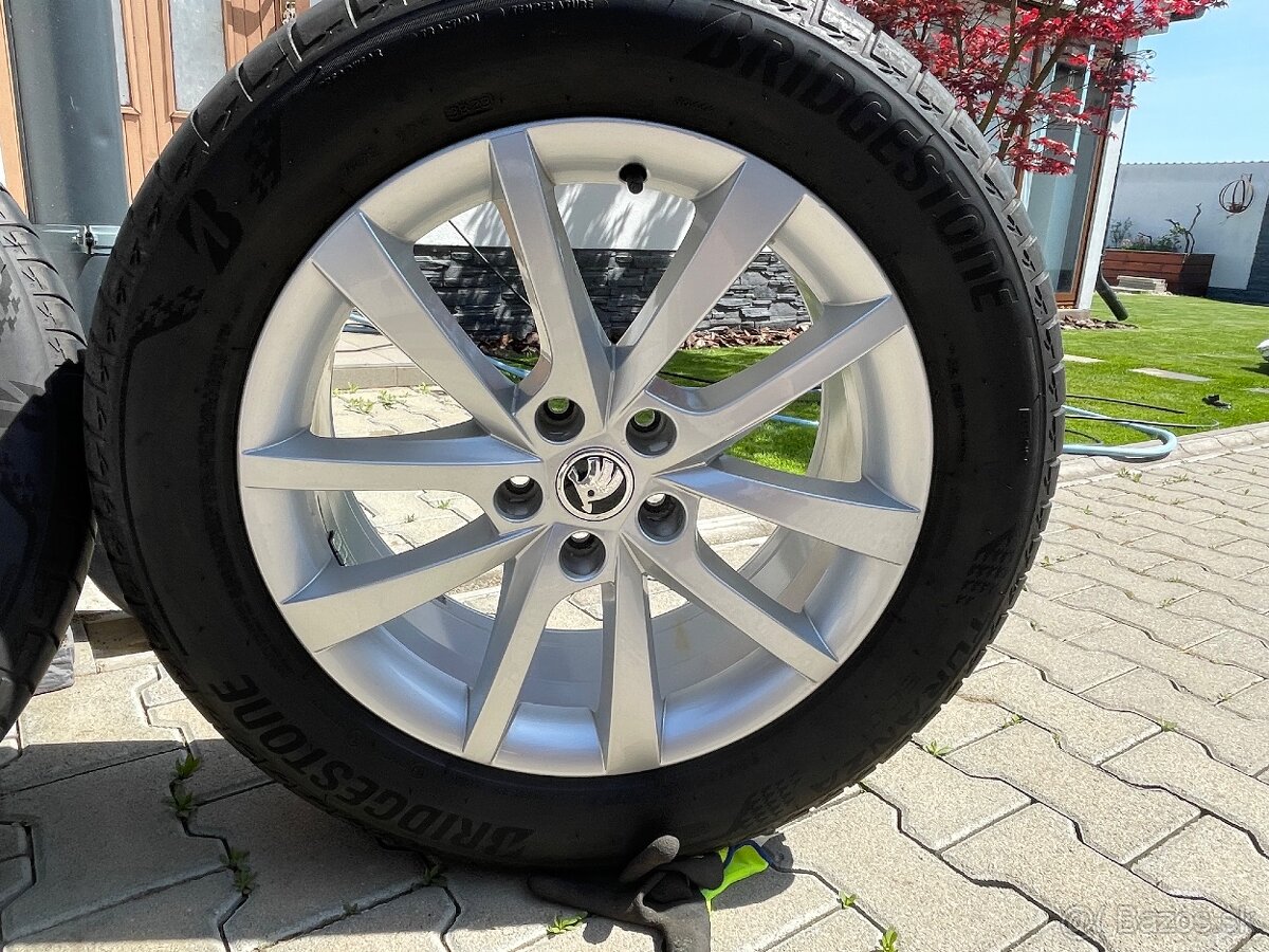 ORIGINAL ŠKODA KODIAQ DISKY 5x112 R18