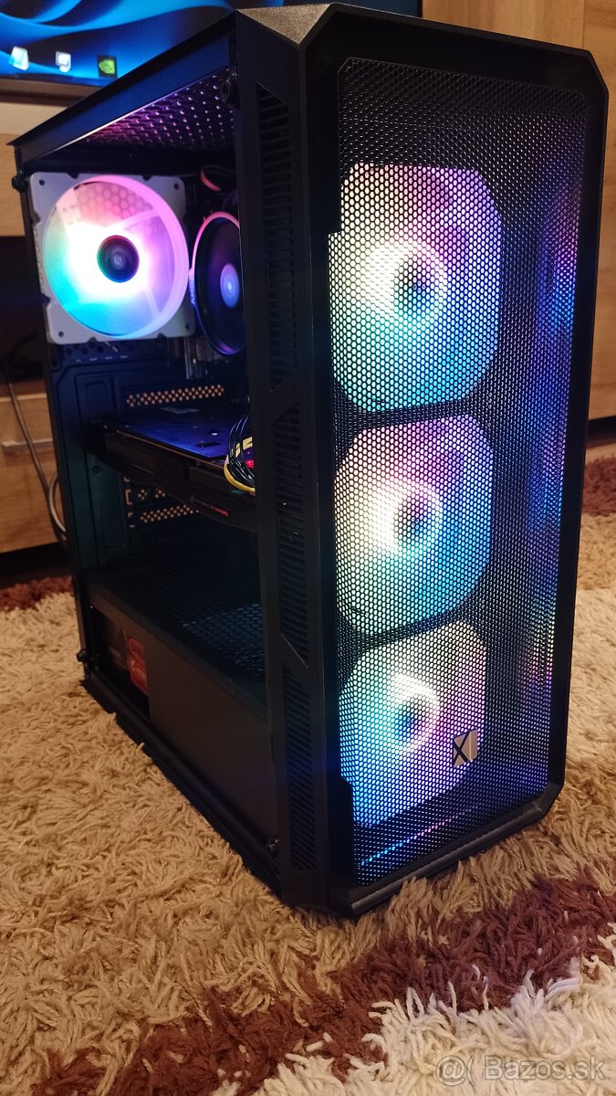 Predam-Herný PC/GeForce GTX 1070/GAMING/Ryzen 5 3500X/6jadro