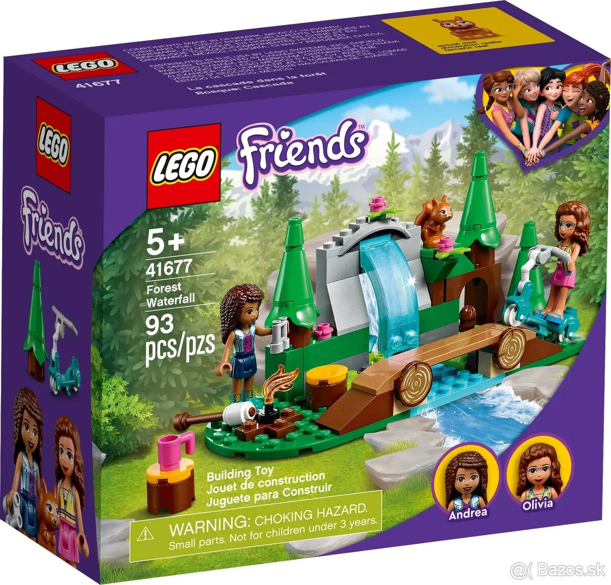 Predám Lego Friends 41677 Forest Waterfall