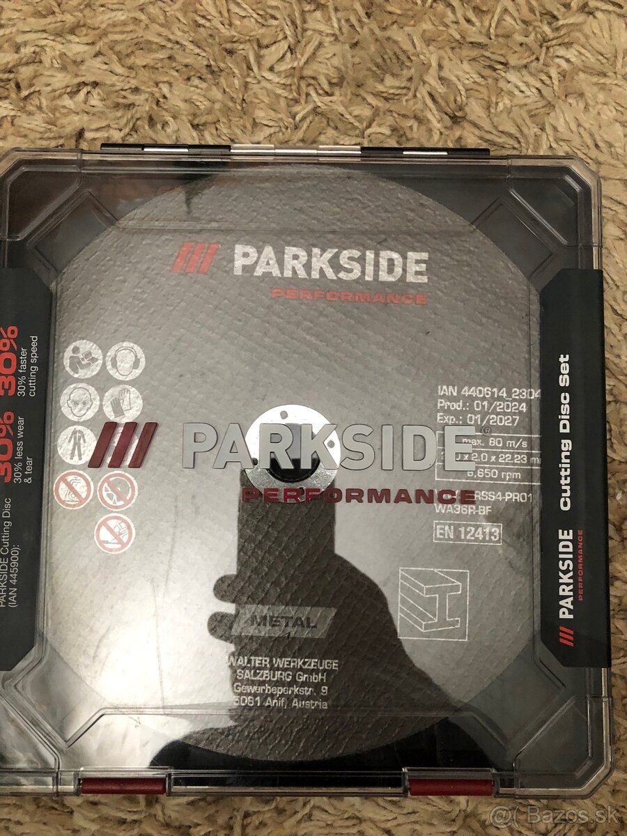 Rezne Kotuče parkside performance 230mm