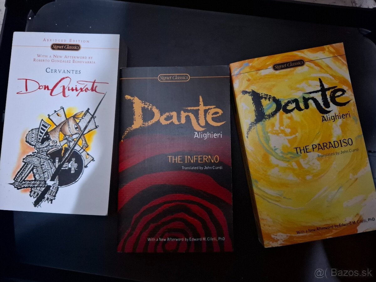 Predám knihy v anglickom jazyku