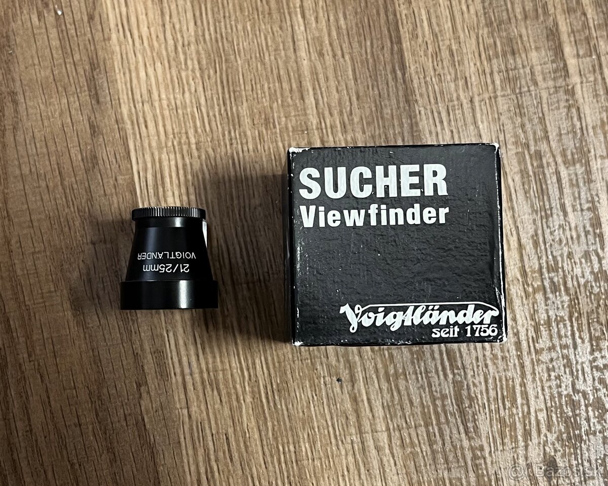 Voigtländer 21/25mm hľadáčik