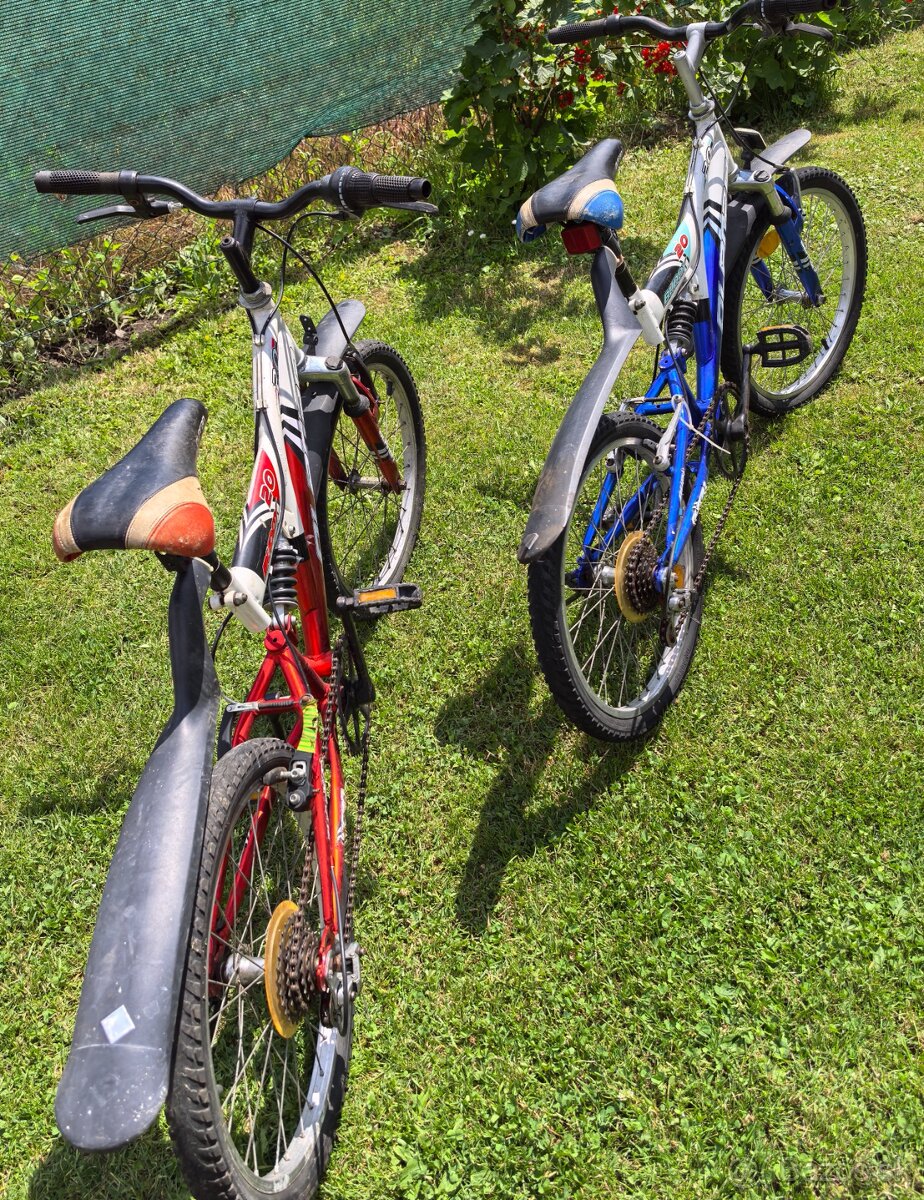 Predám dva detské bicykle