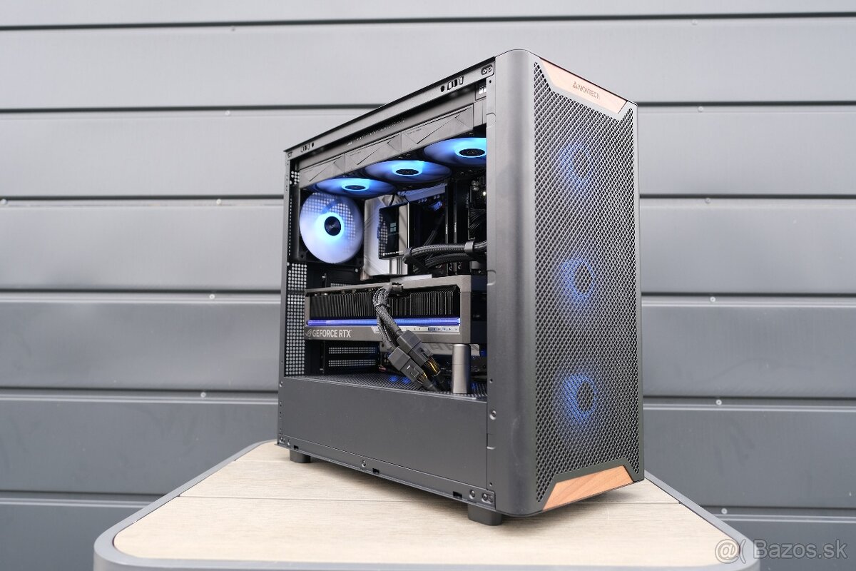 Herný PC, Ryzen 9 9900X3D, RTX 5080, 96GB RAM, SSD, 24m