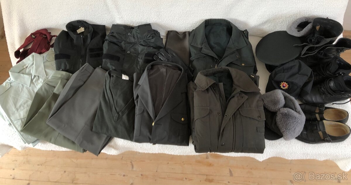 Výstrojné súčiastky - Polícia