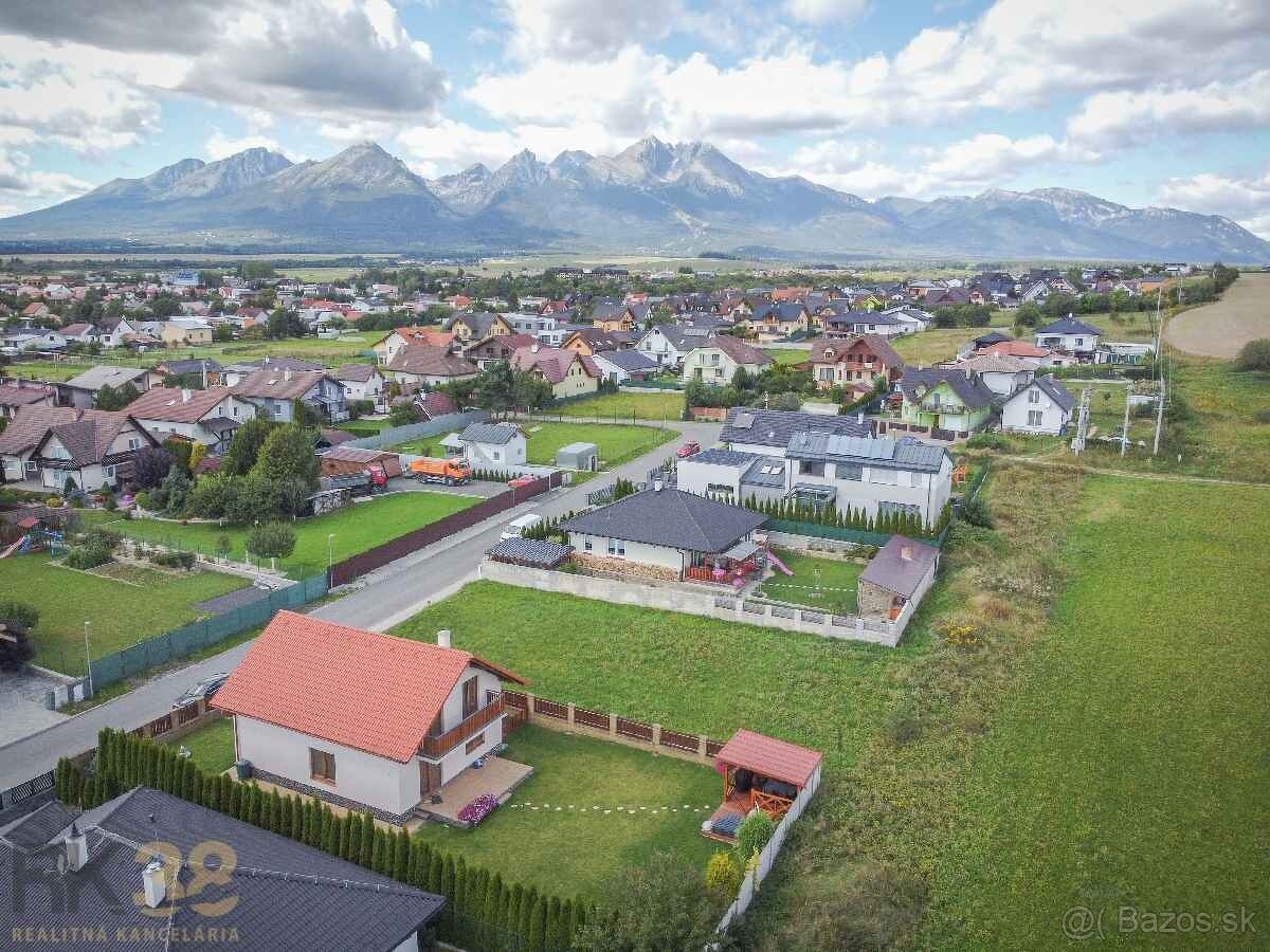 Stavebný pozemok v tichej lokalite vo Veľkej Lomnici