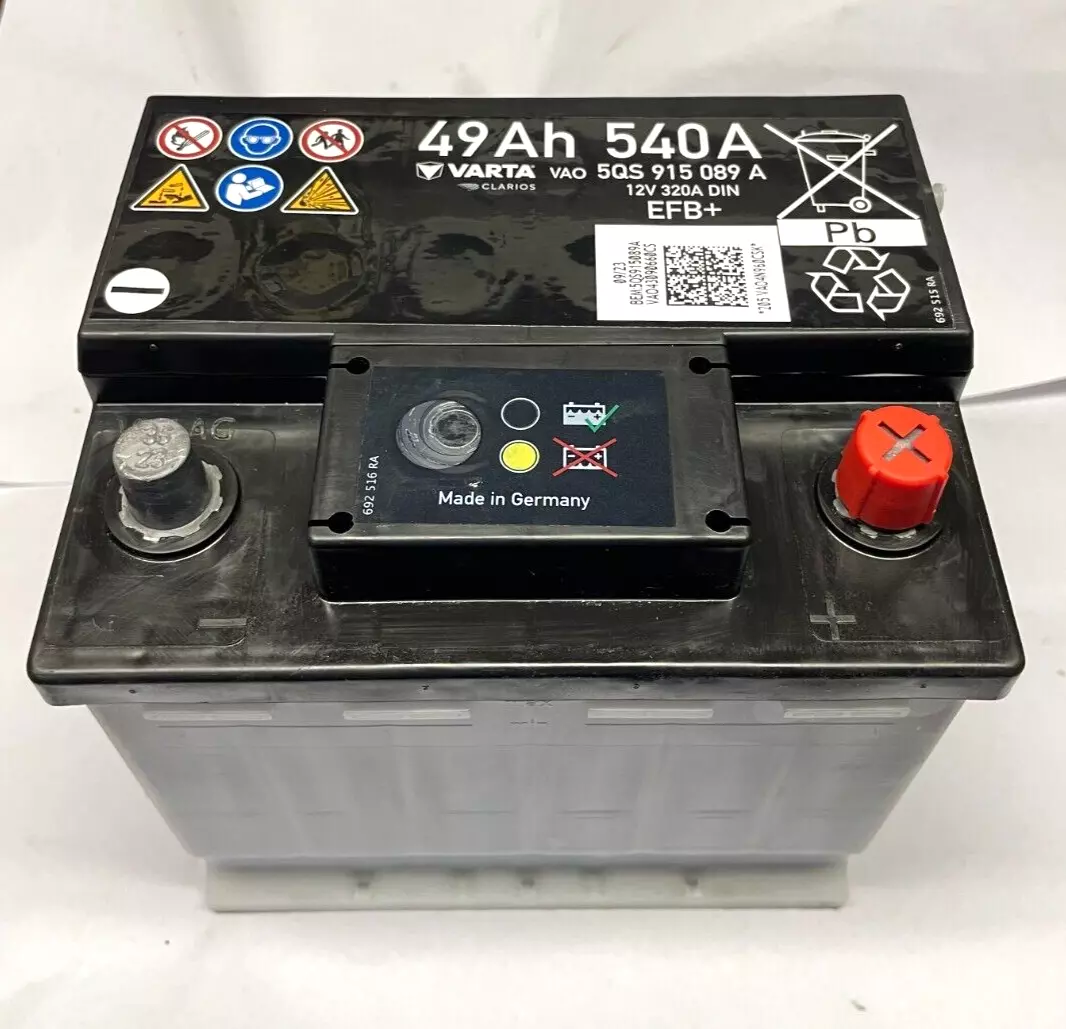Predám používanú batériu Varta EFB+ 49Ah 320A (5QS915089A)