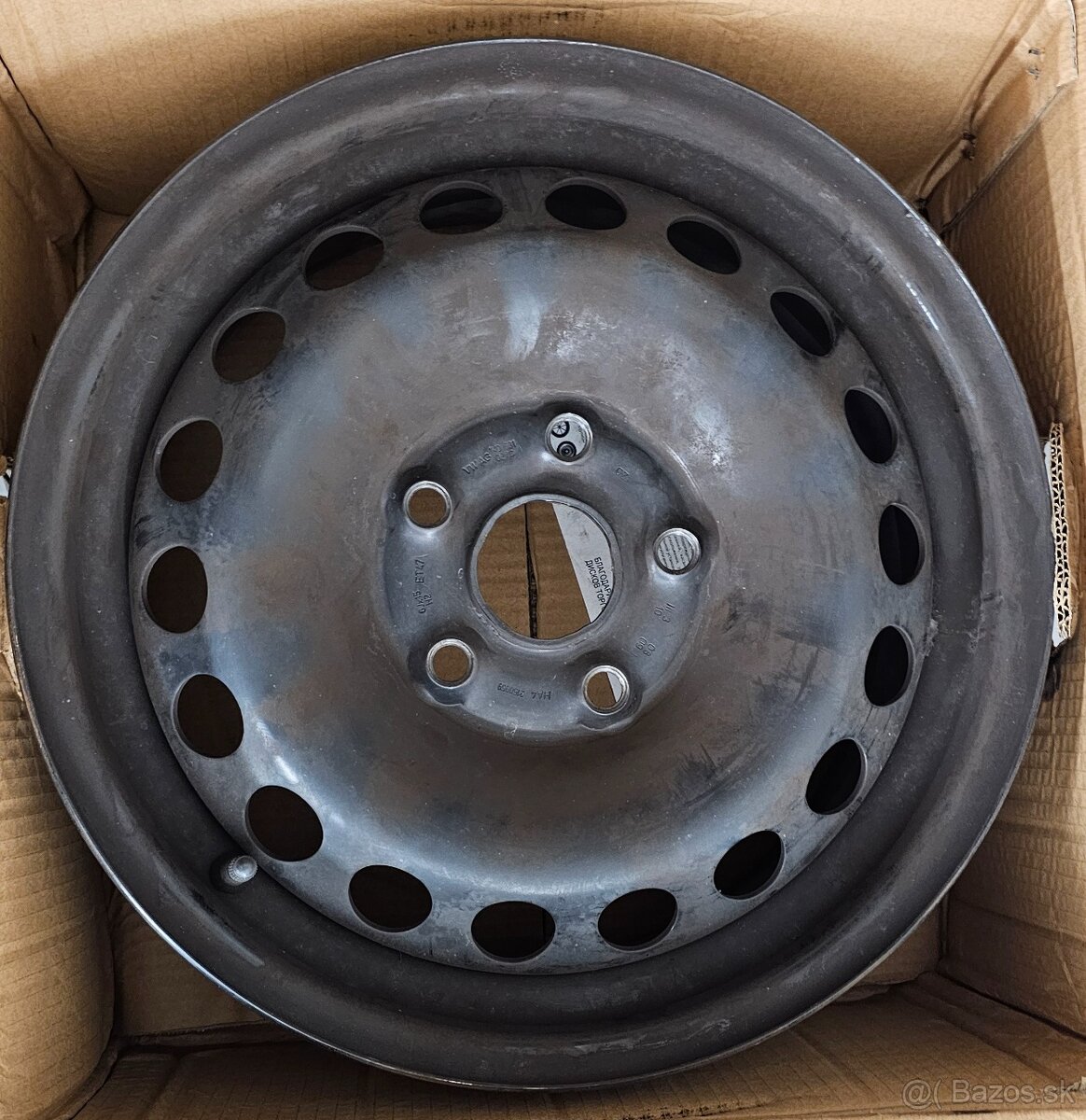 Plechové disky R15 5x112 VW/Škoda/Seat