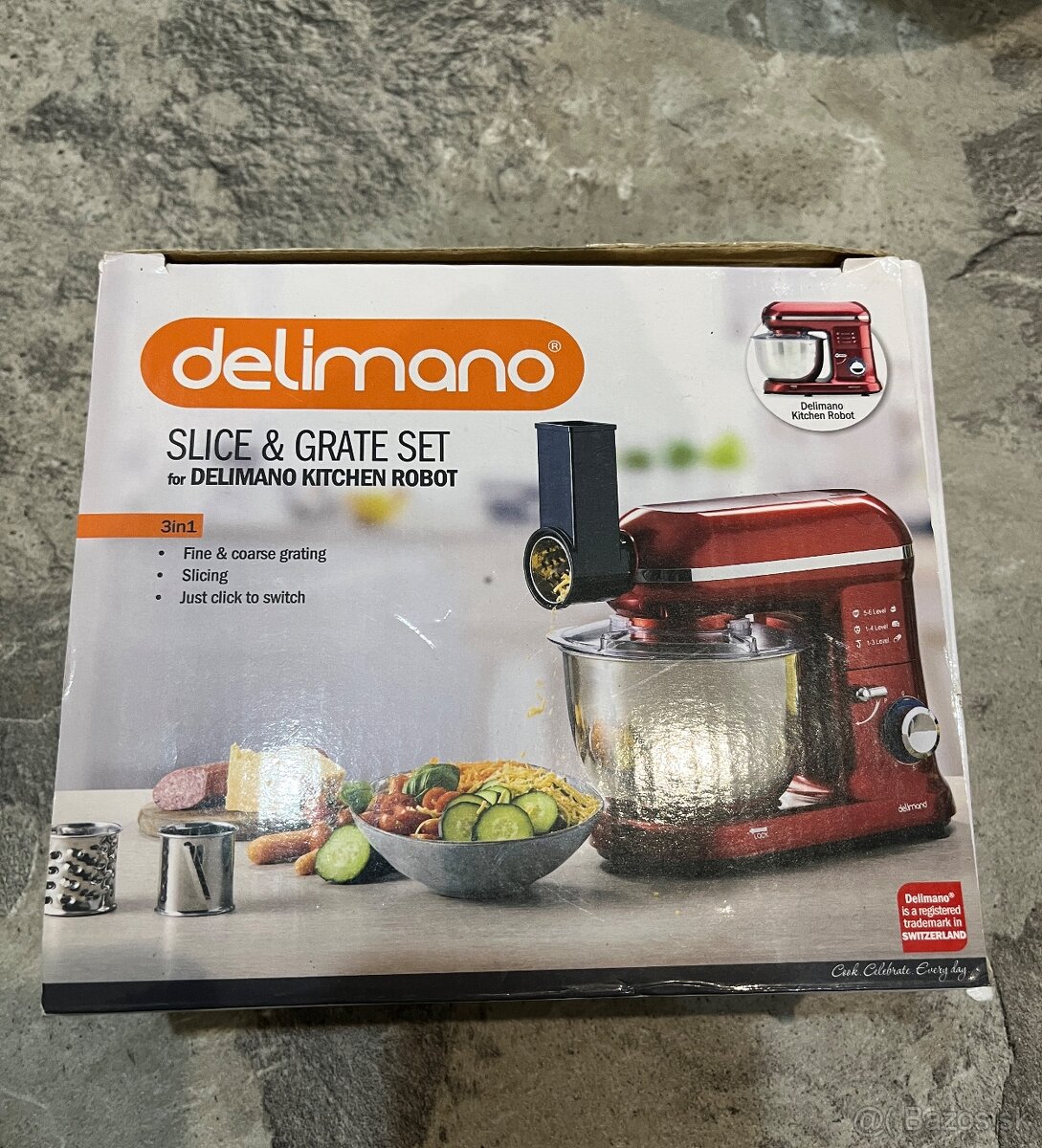 Delimano Pro príslušenstvo ku kuchynskému robotu set na stru