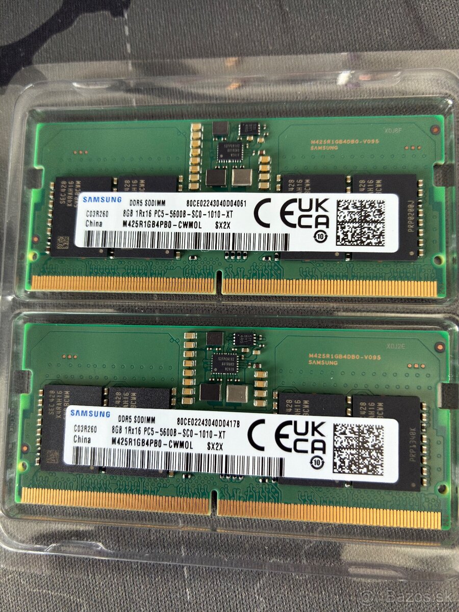 Samsung DDR5-SODIMM 2x8GB