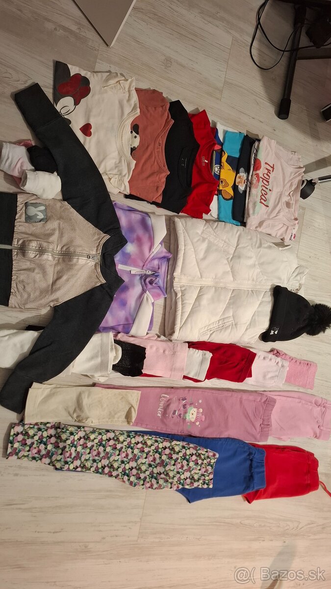 Balík oblečenia 110-116