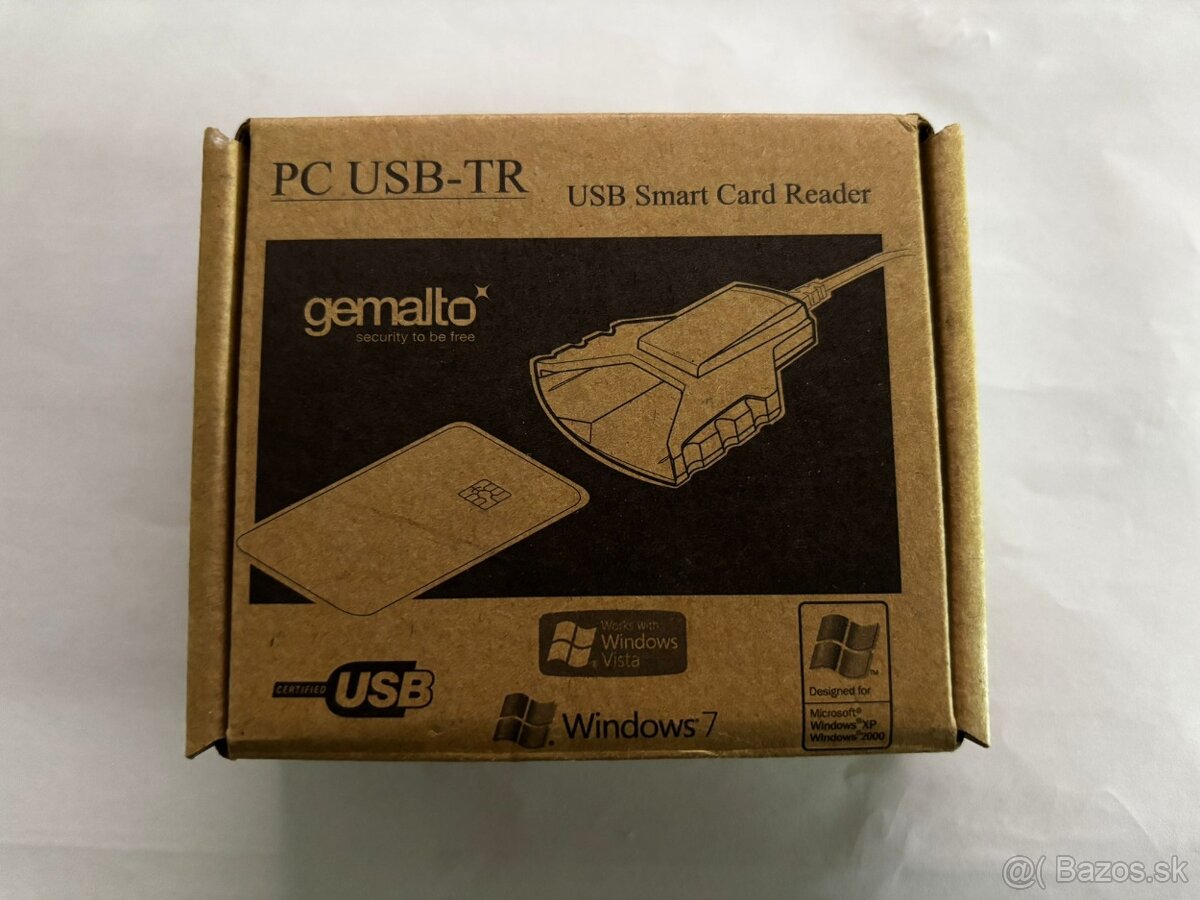 Čítačka kariet (občianskych preukazov s čipom) Gemalto