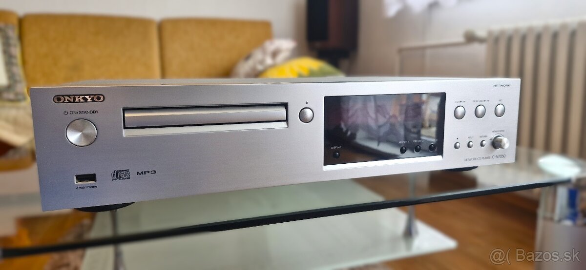 Onkyo C-N7050 – TOP stav, CD & Network Player (DSD64, Hi-Res