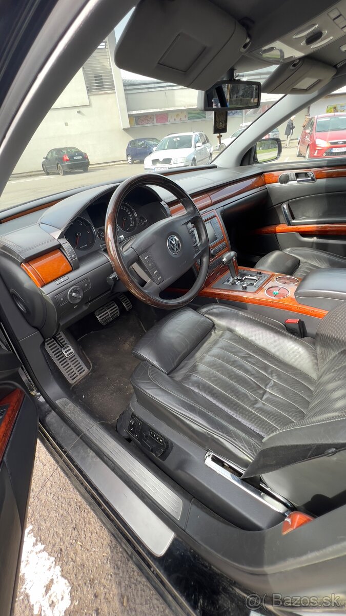 Dreveno kožený volant VW