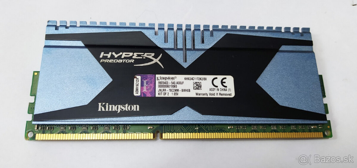 DDR3 4GB 2400MHz Kingston HyperX Predator