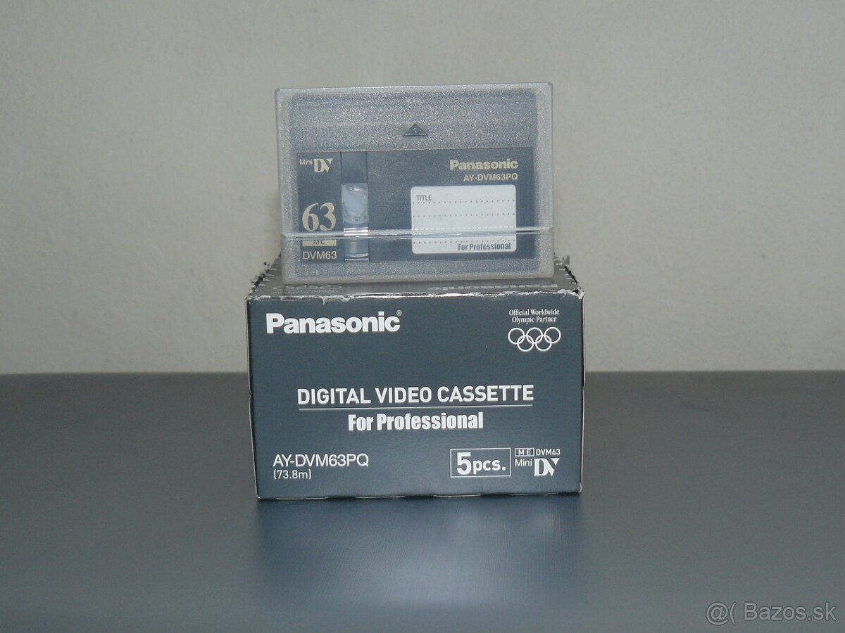 Predám mini DV videokazety SONY -PANASONIC - TDK - Digital 8