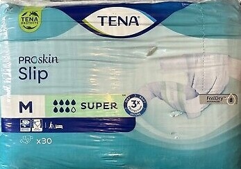 Plienky TENA Slip Super pre dospelych.