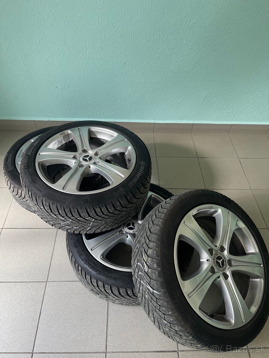 Zimná+letna sada na diskoch  5x112 R17
