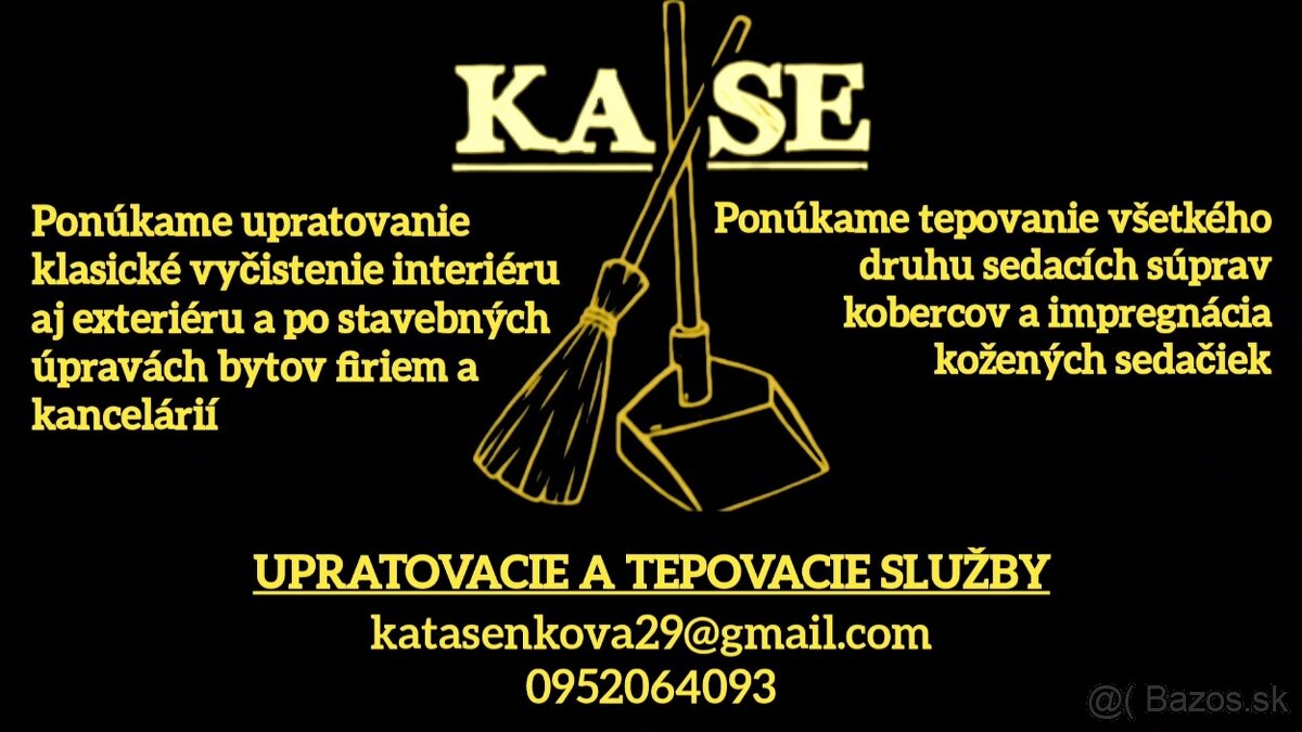 Umývanie okien, Tepovanie, Upratovanie