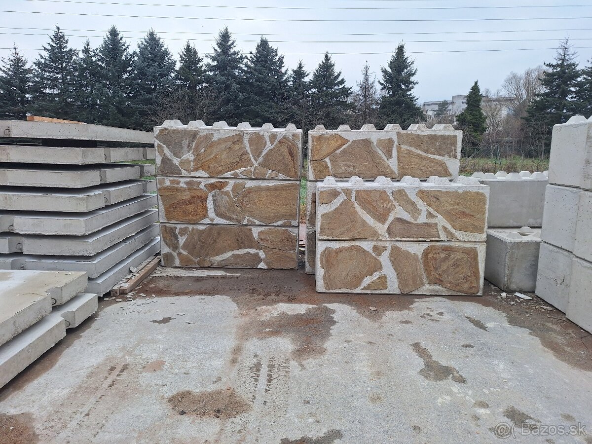Predám betonové Lego kocky.