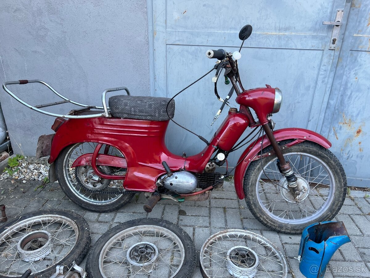 Jawa 555 + opätovne prihlásenie