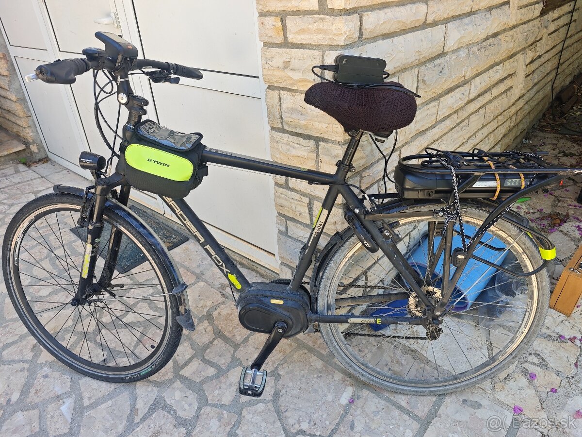 Elektrobicykel Leader Fox Hasuda eCross 6061, rám 21