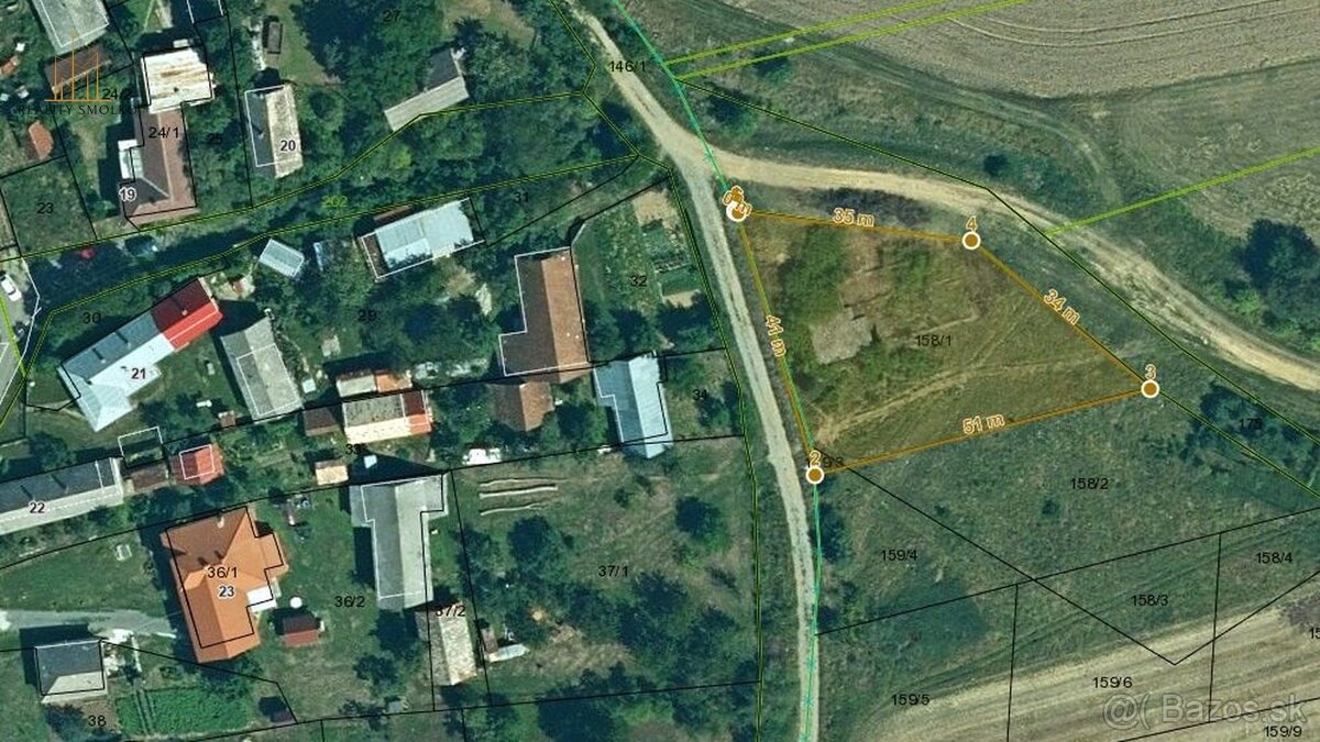 Pozemok na výstavbu RD, 15 min od Prešova