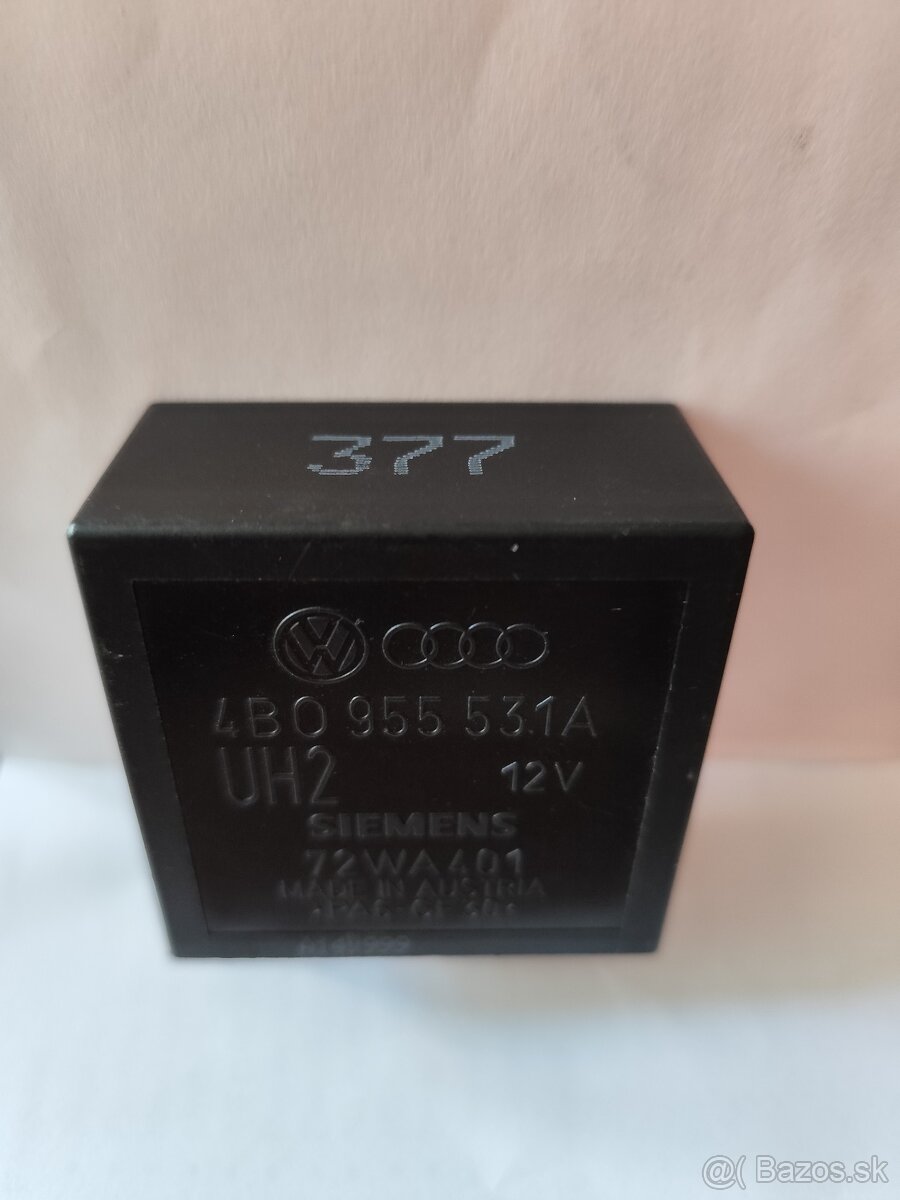 Relé 377, 53. VW, Audi, Škoda