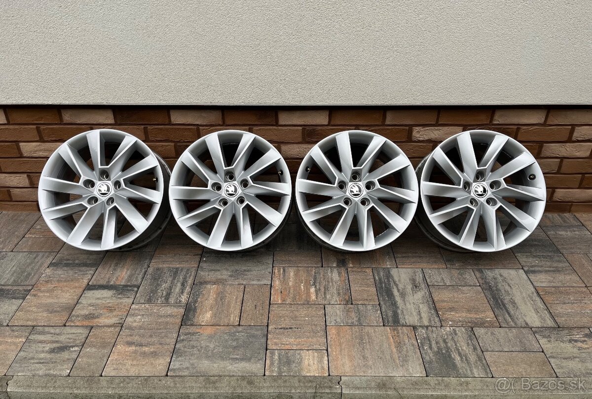 Predám originál ALU disky, R 17 zo Š-Superb 3-model STRATOS