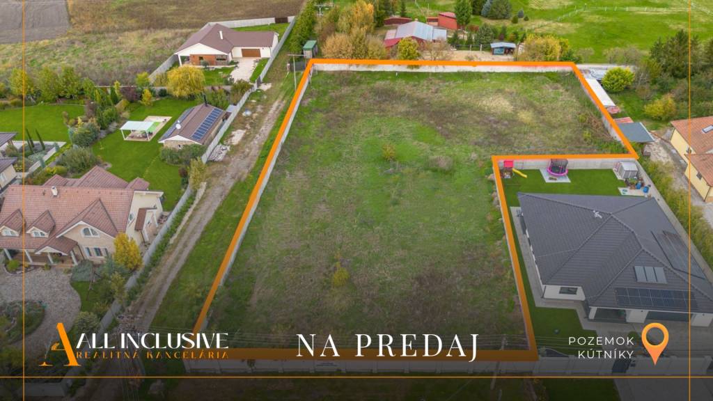 ALL INCLUSIVE l NA PREDAJ VEĽKOLEPÝ STAVEBNÝ POZEMOK, KÚTNIK