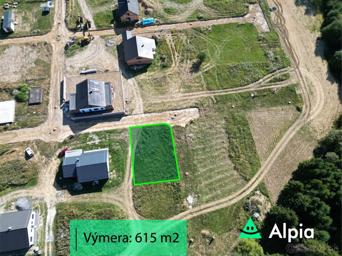 Slnečný pozemok pre rodinné domy na predaj, Jamník