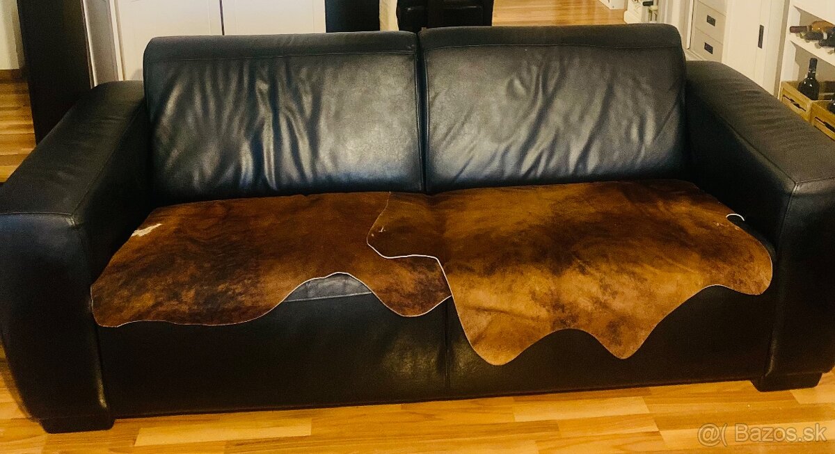 Kožený gauč