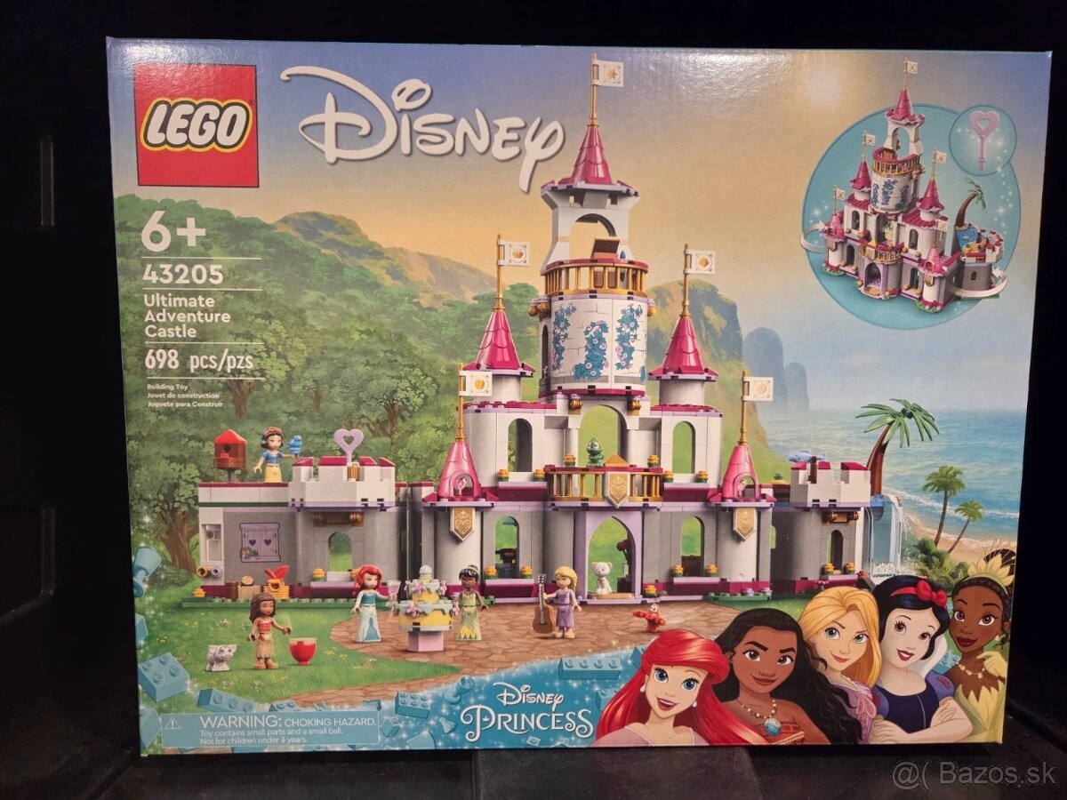 LEGO Disney 43205 Nezabudnuteľné dobrodružstvo na zámku