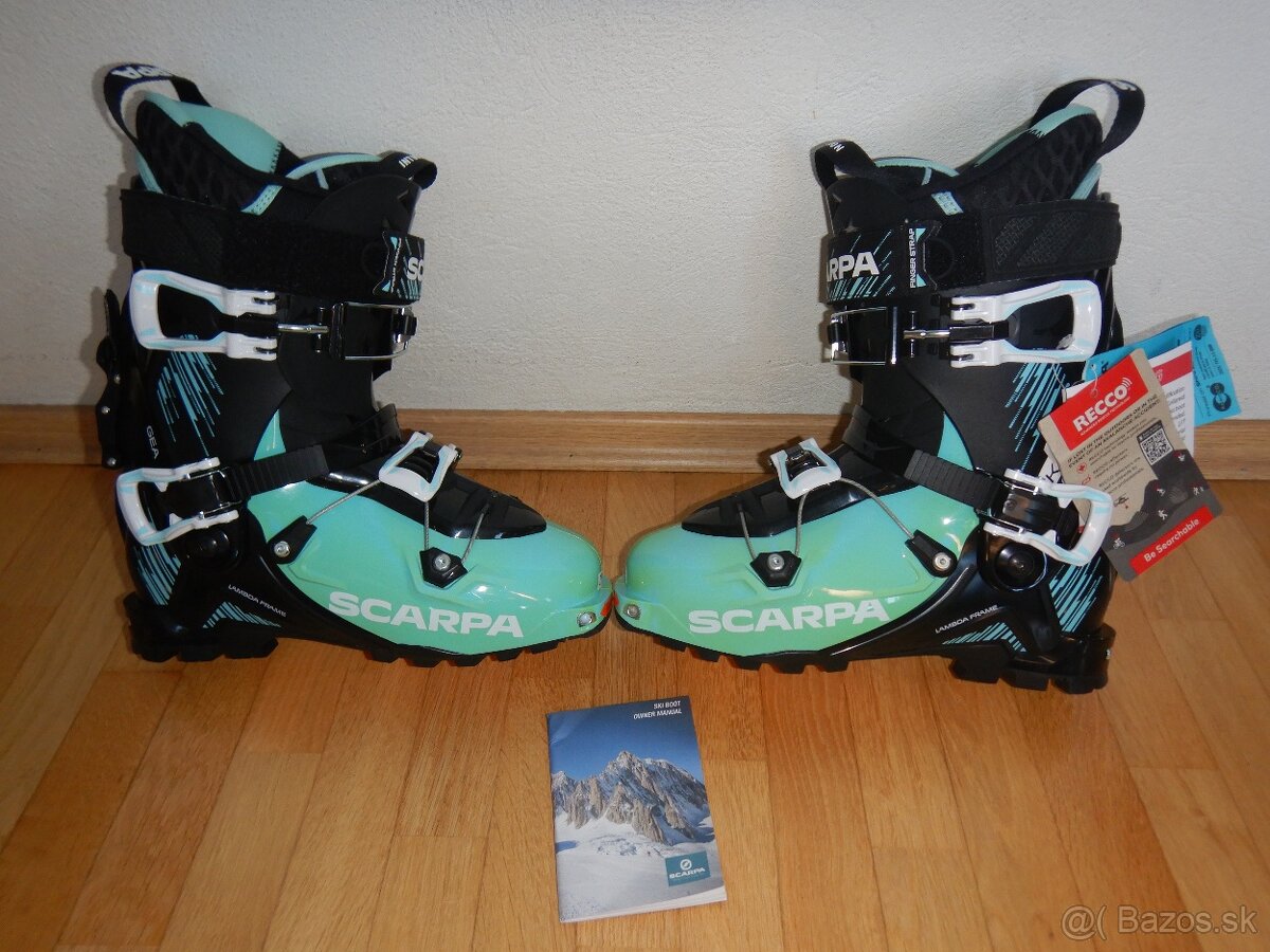 skialpové lyžiarky Scarpa Gea č. 38-39, Nové, nenosené