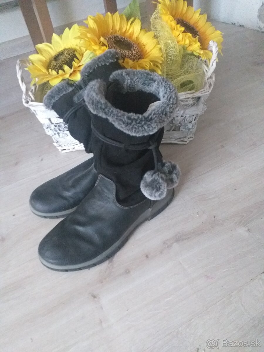 Čižmy dievčenske č.35
