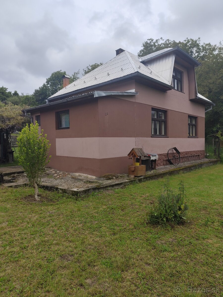 Na predaj chalúpka v peknom prostredí Čiernej Lehoty