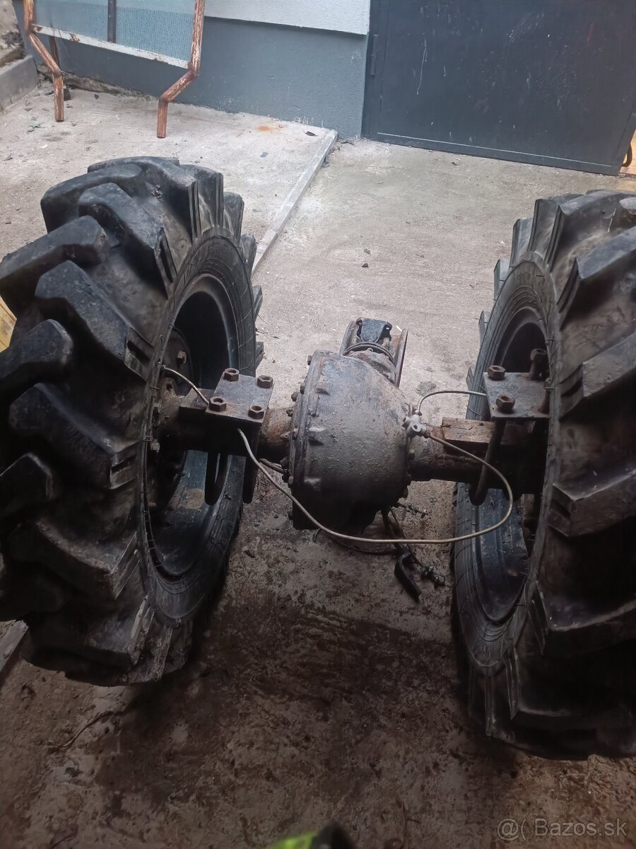 Zadná náprava+predná náprava