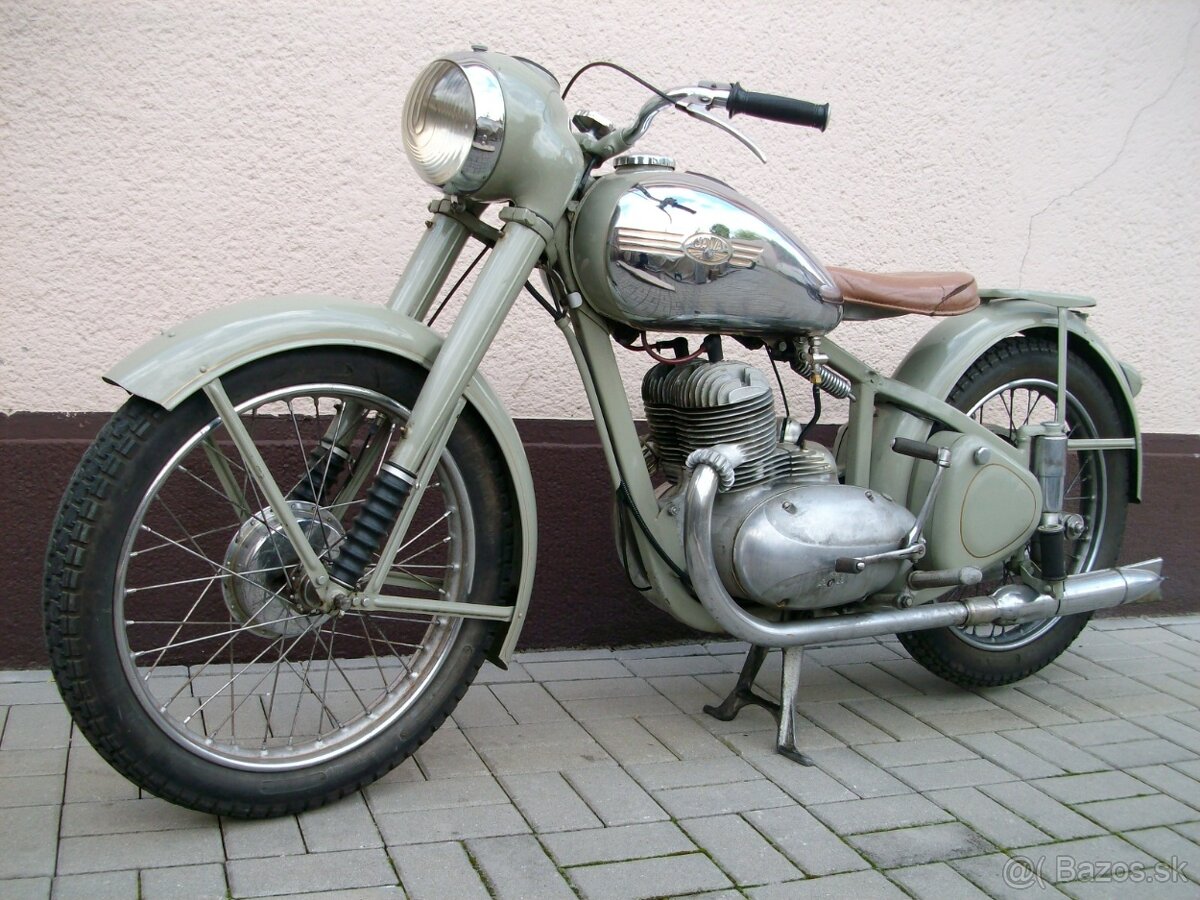 pérák Jawa Ogar 350 typ 12 český TP