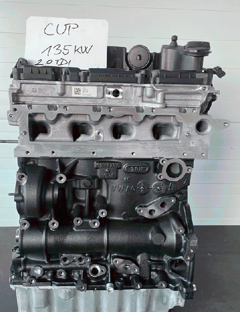 AGREGÁT MOTOR 2.0 TDI 135kw CUN CUP