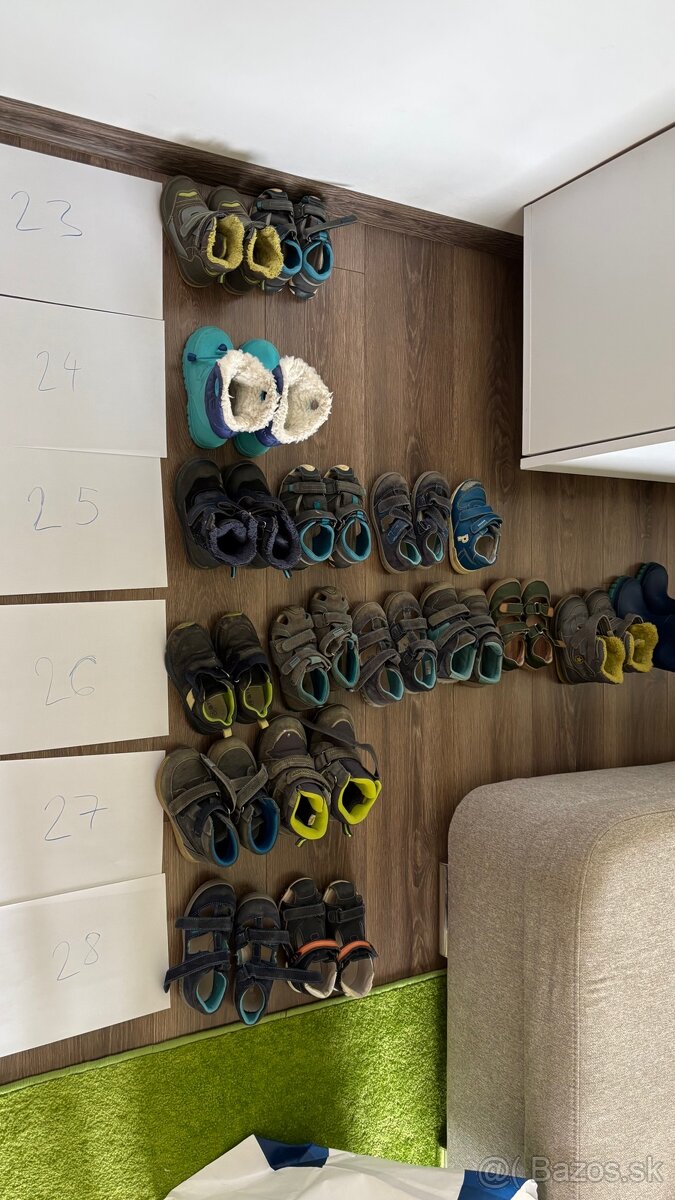 Detské topánočky Protetika velkosti 23, 24, 25, 26, 27, 28