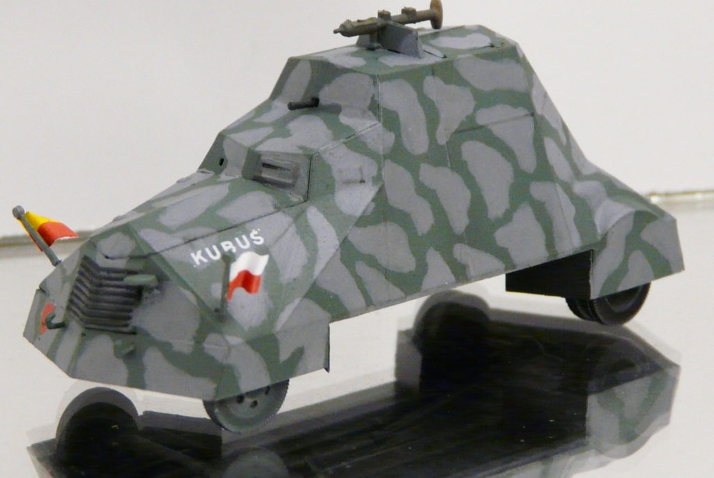 POLSKE VOJENSKE VOZIDLO H0 1/87